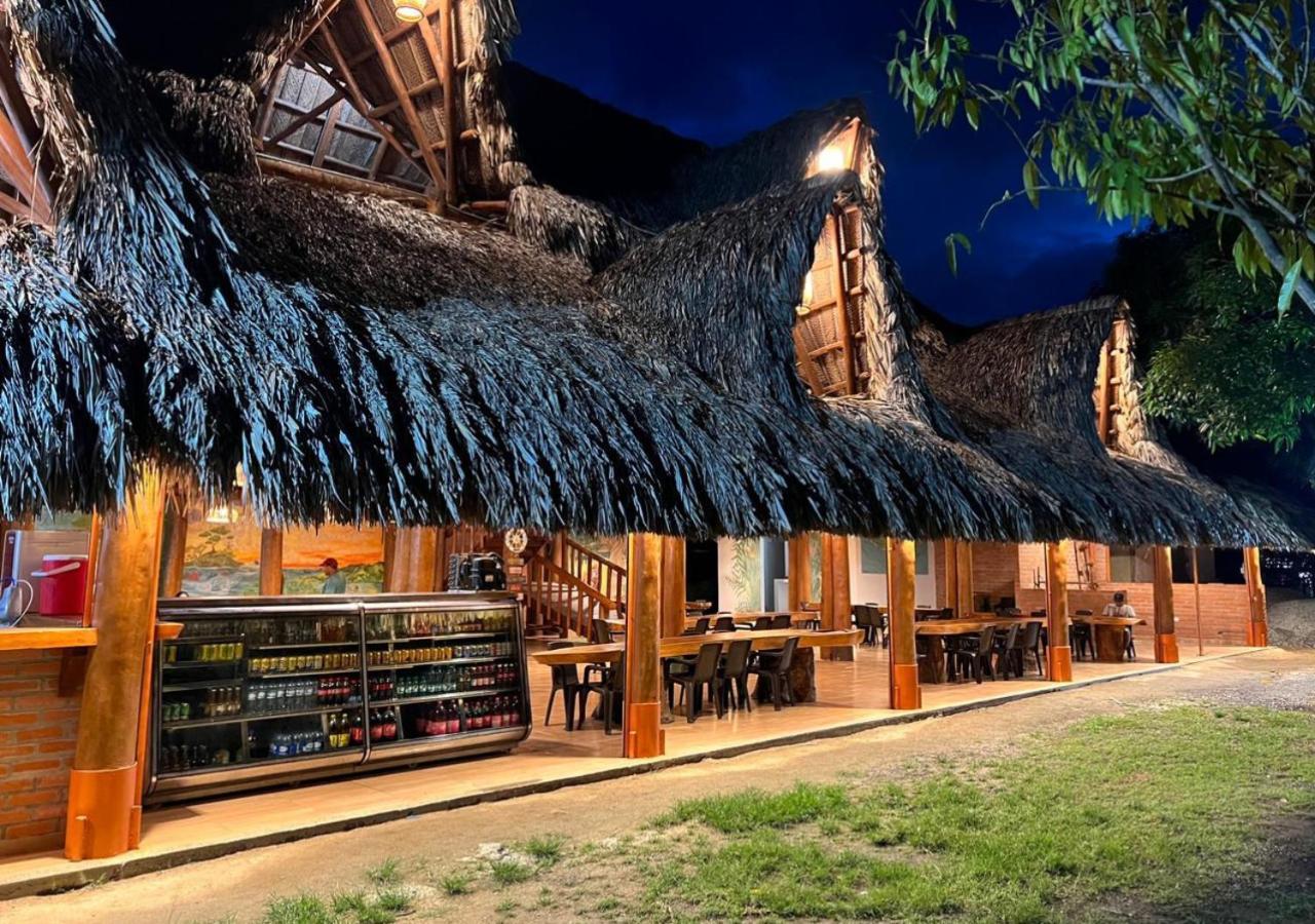 Arca Tayrona Restaurant & Hostal ลอสนารานฆอส ภายนอก รูปภาพ