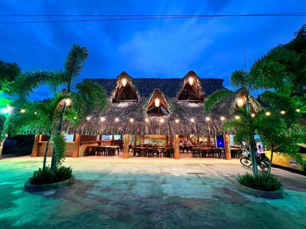 Arca Tayrona Restaurant & Hostal ลอสนารานฆอส ภายนอก รูปภาพ