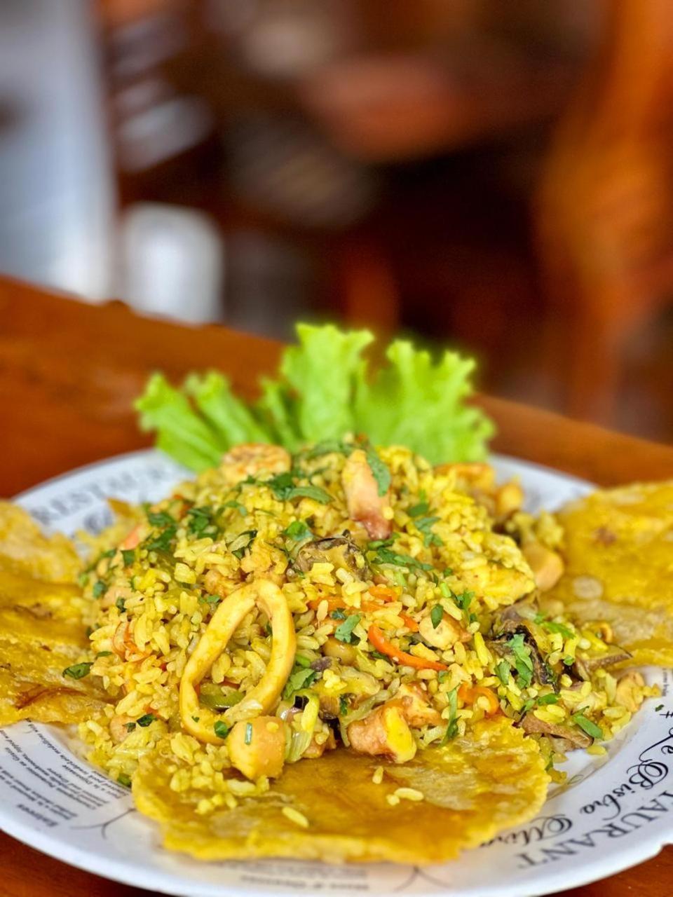 Arca Tayrona Restaurant & Hostal ลอสนารานฆอส ภายนอก รูปภาพ