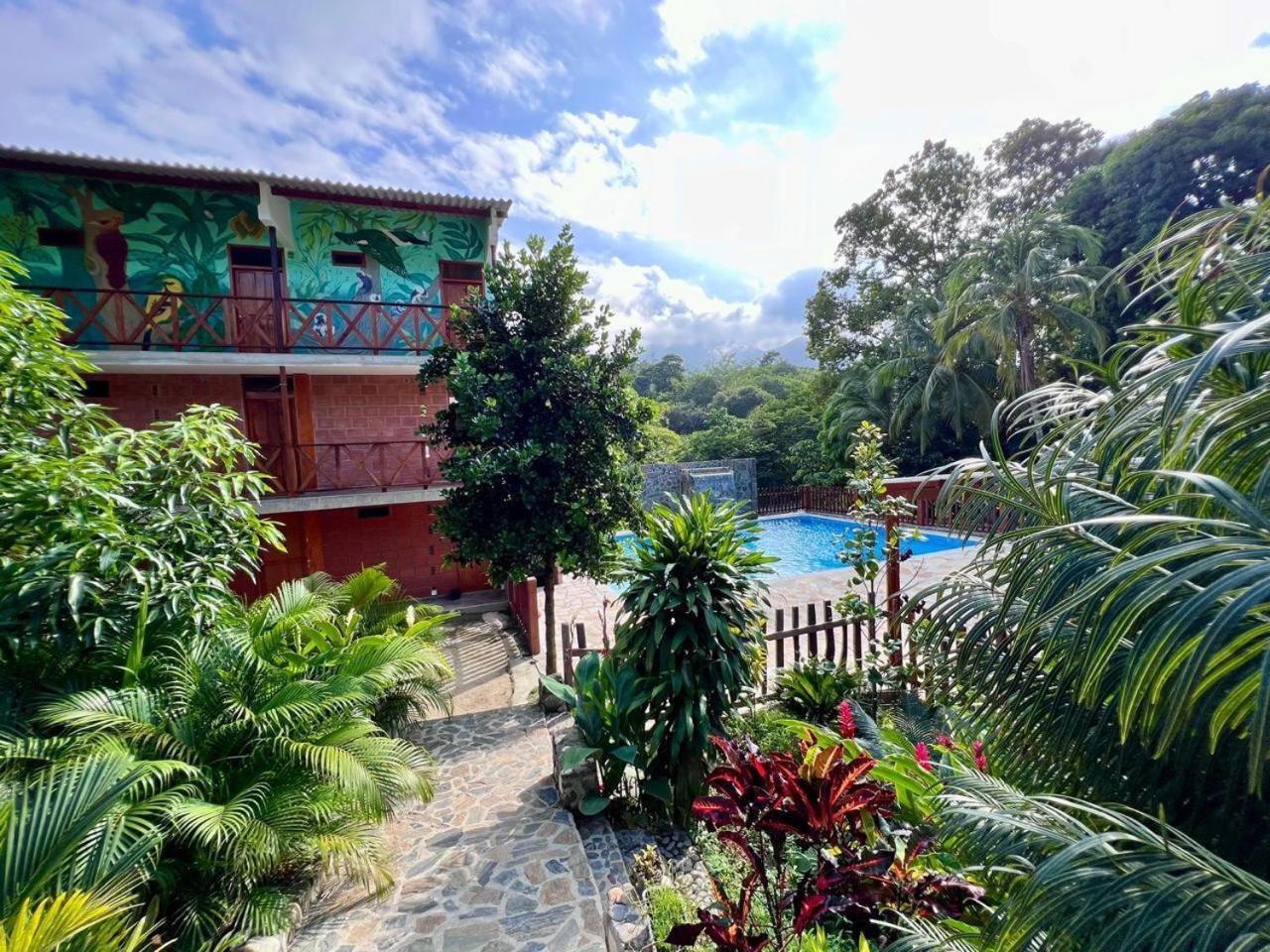 Arca Tayrona Restaurant & Hostal ลอสนารานฆอส ภายนอก รูปภาพ